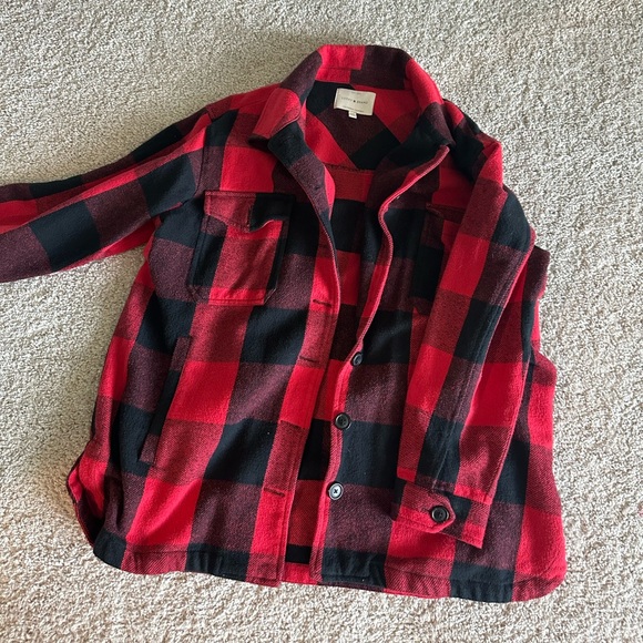 Lucky Brand Jackets & Blazers - Women's Lucky Brand Oversized Shacket size Large